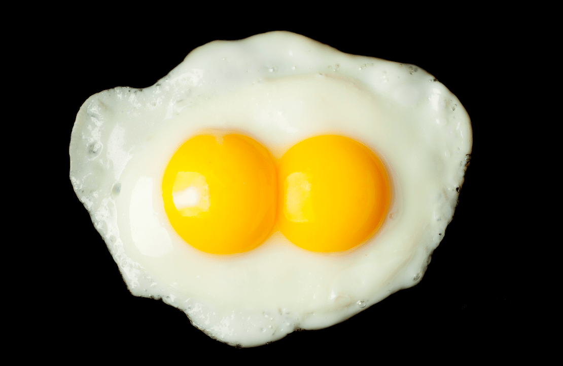 Behind Double Yolk Eggs